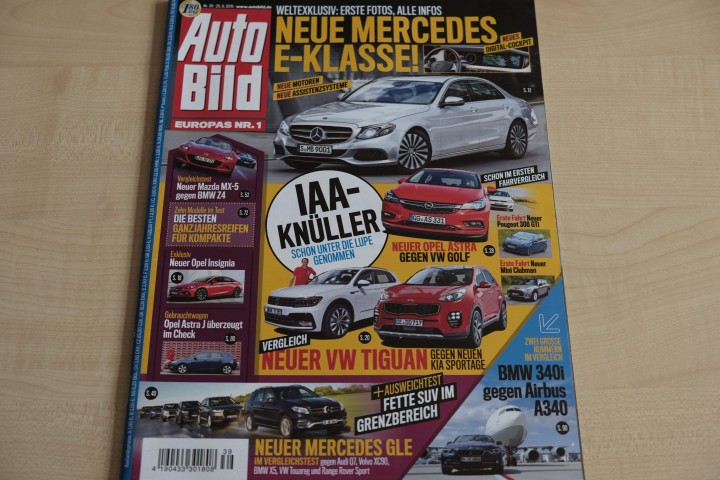 Deckblatt Auto Bild (39/2015)